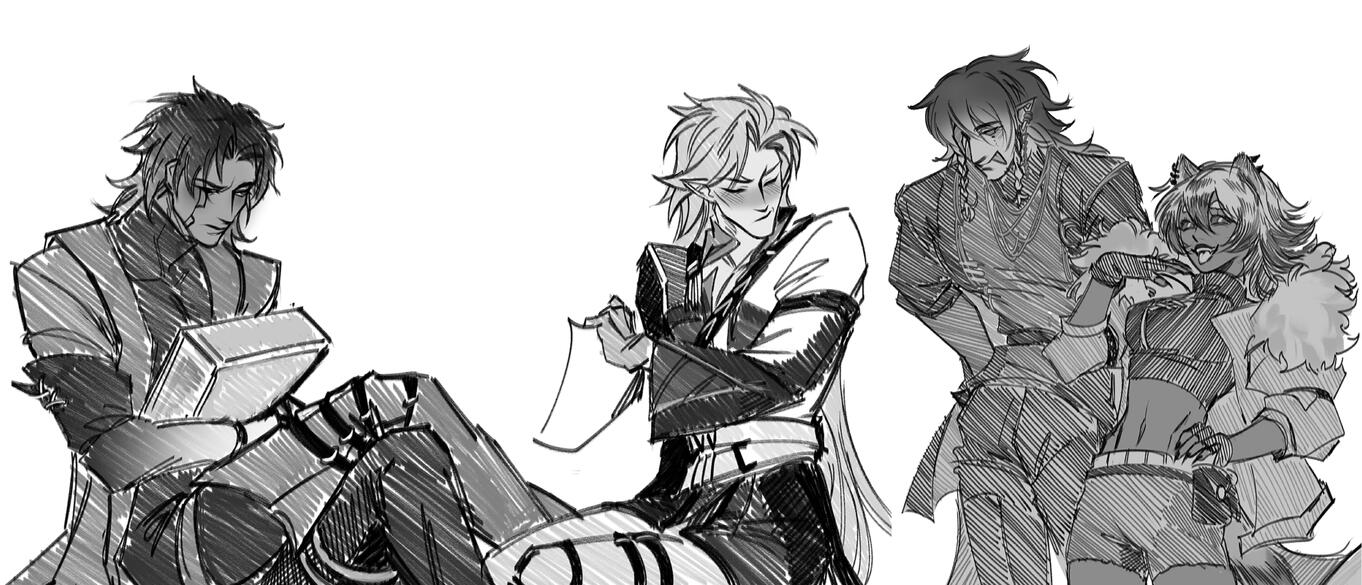 b/w couples