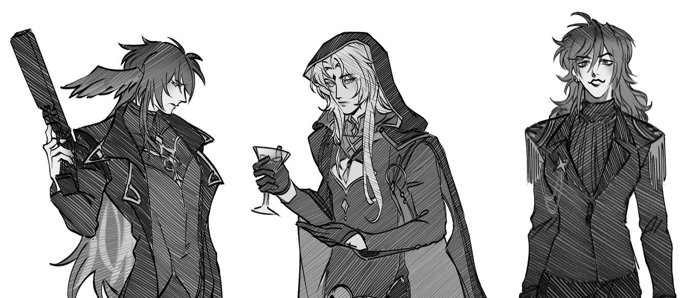 b/w single characters